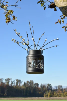 Lanterne "La Forêt" ronde mini