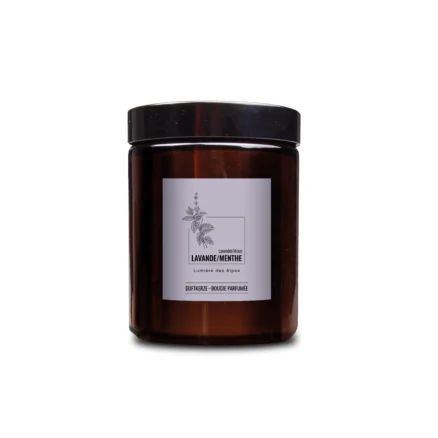 Spa Alpina - Bougie parfumée lavande/menthe