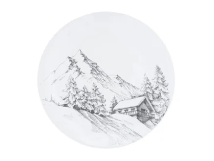 À Table – Teller Chalet Weiss